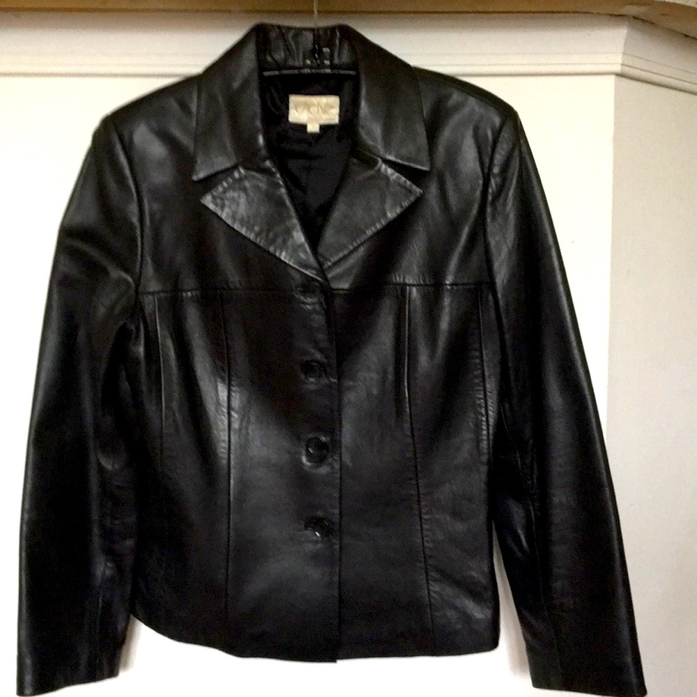 CACh’e Leather Blazer